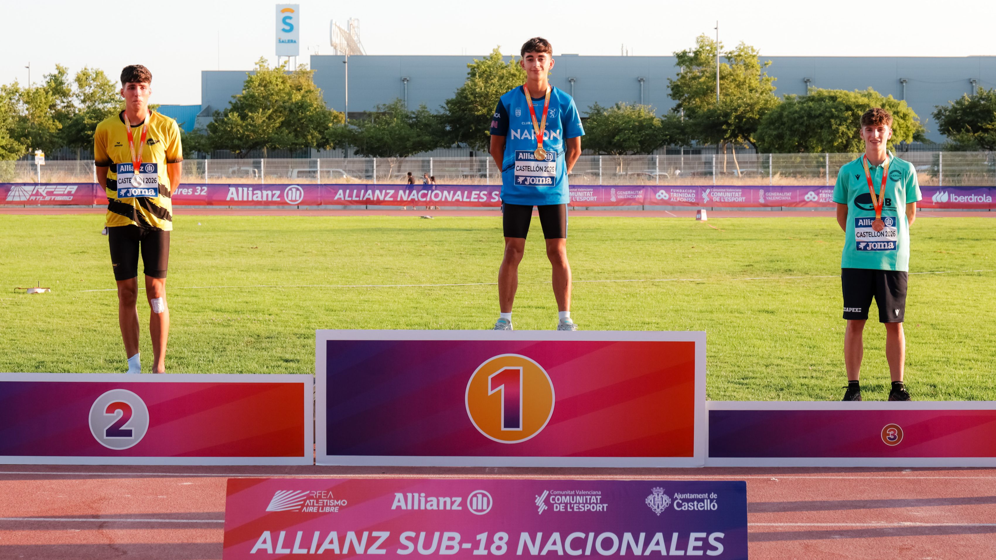 El atleta del Capex competirá con España en los 2.000 metros obstáculos del Europeo Sub-18 de Rieti tras firmar bronce nacional, marca personal y mínima