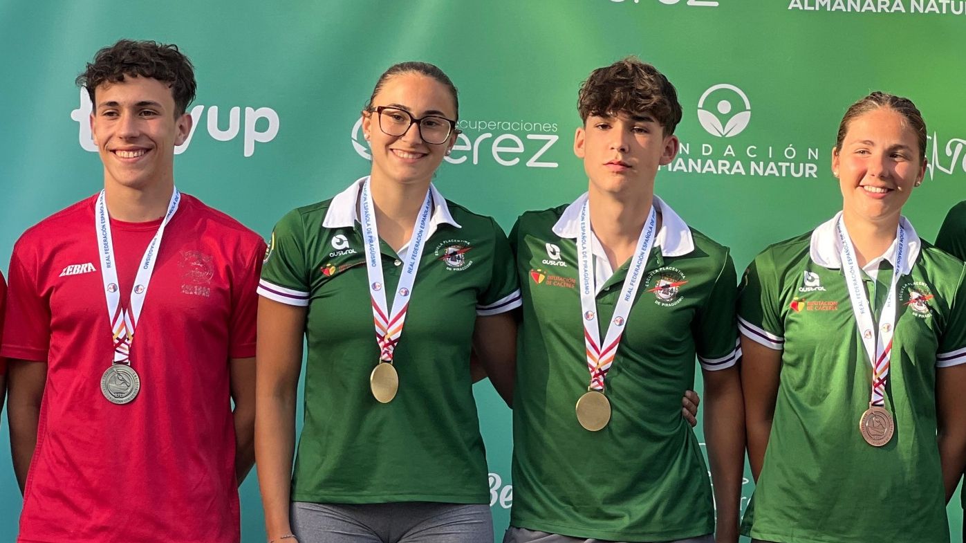 Palistas extremeños en el Campeonato de España de Medio Maratón de piragüismo