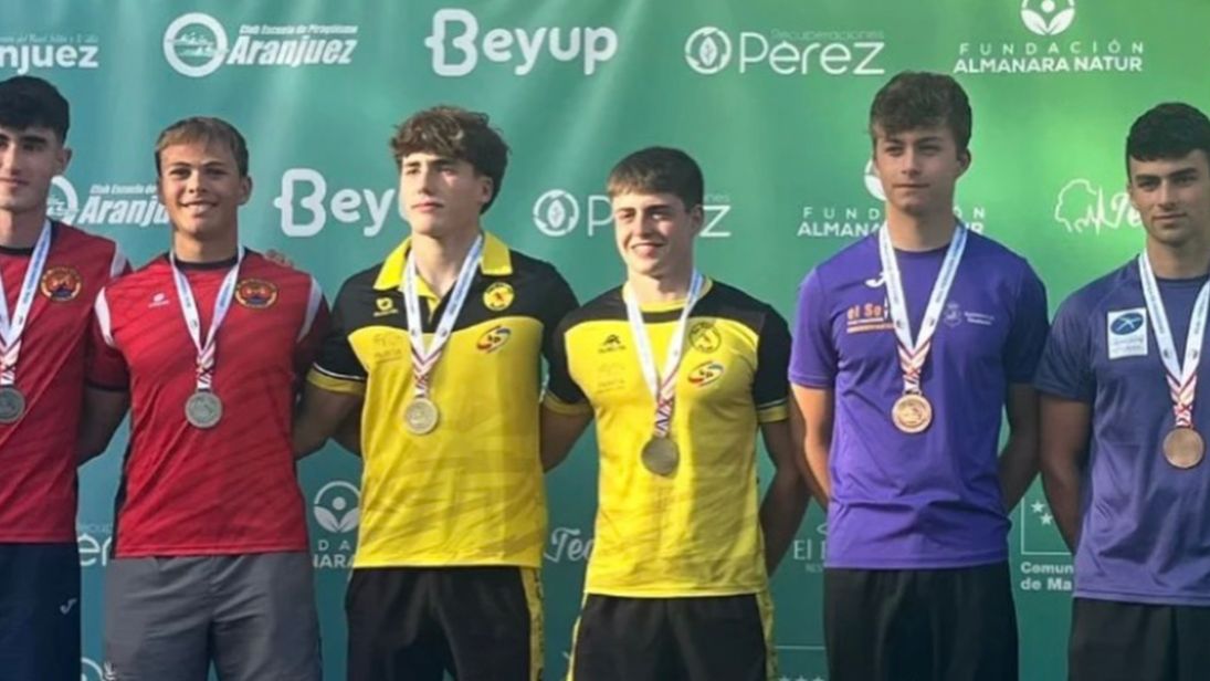 Palistas extremeños en el Campeonato de España de Medio Maratón de piragüismo