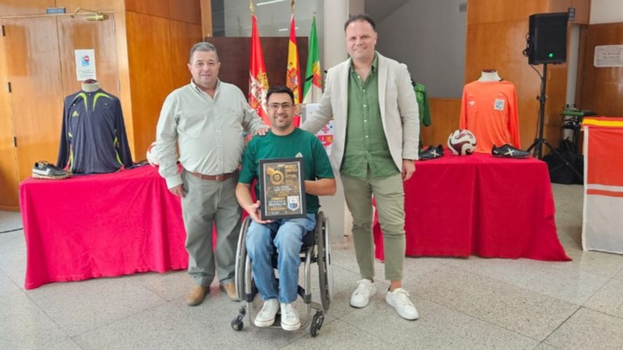 Expo Museo Árbitro de Fútbol en Fuente del Maestre
