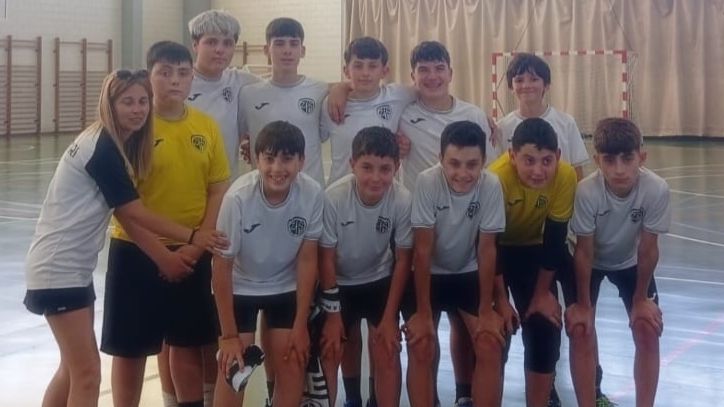 Zahinos, subcampeón de la categoría infantil masculina.