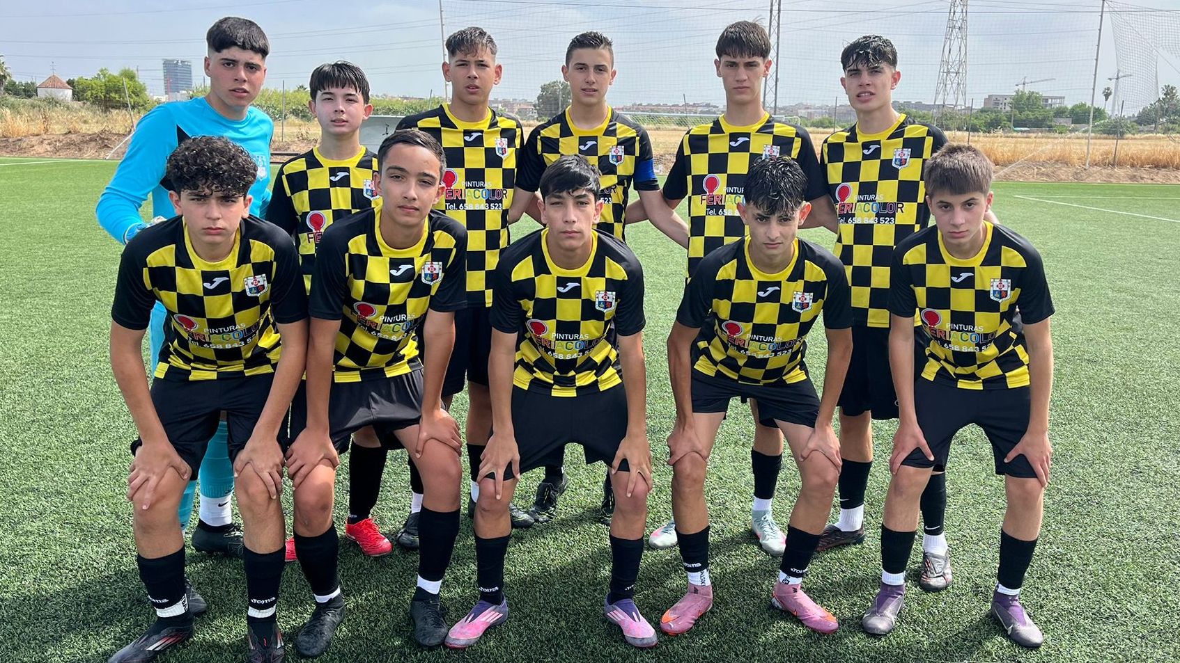 Plantilla del Gran Maestre cadete tras completar una gran temporada