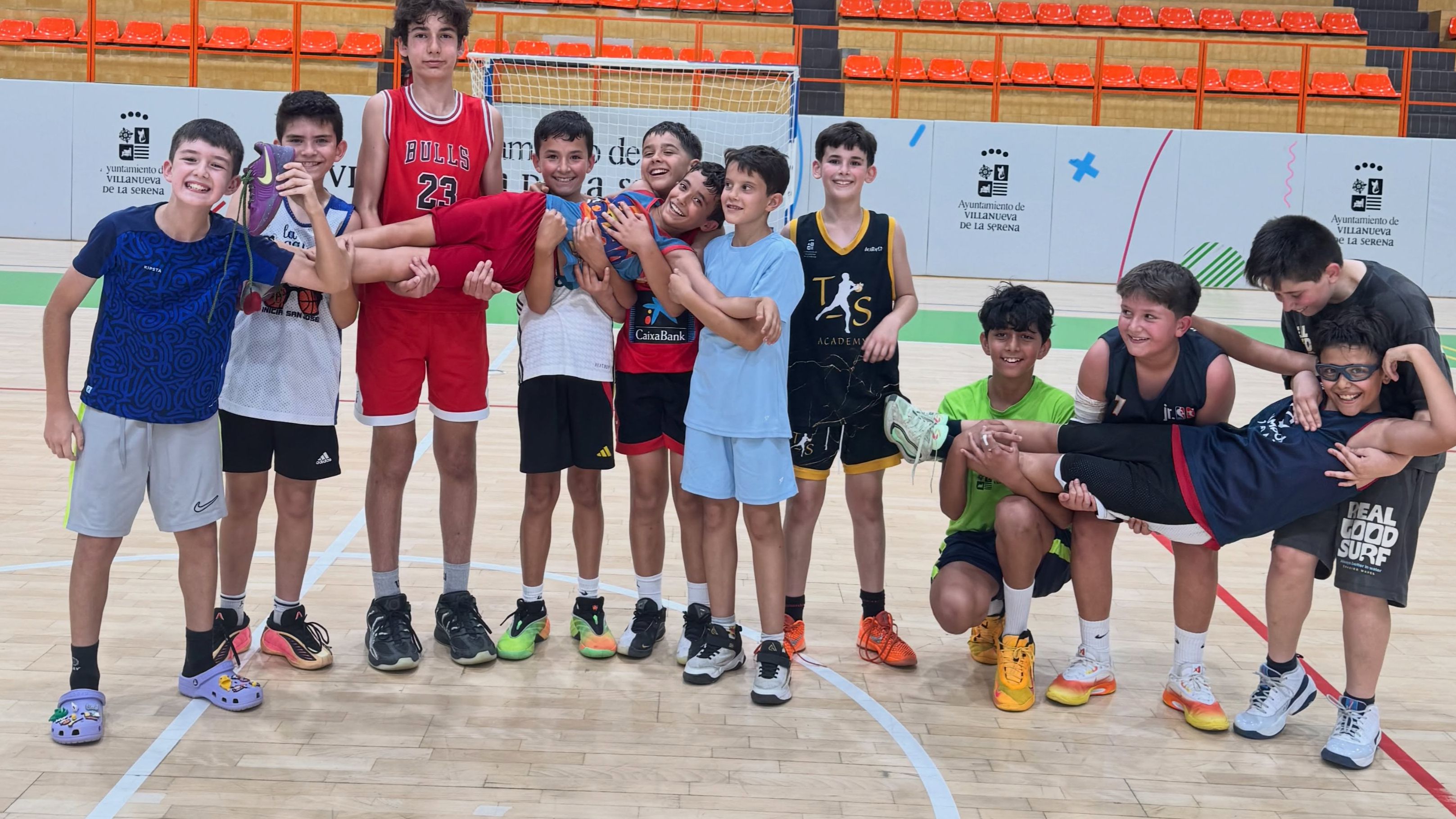 Jugadores del Inicia de Villanueva de la Serena.