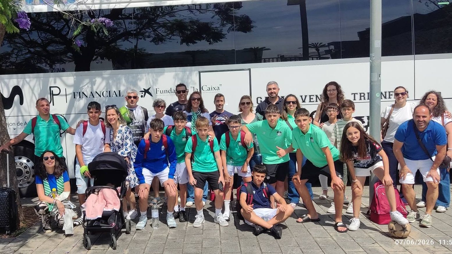 Jugadores del CD Tierras de Granadilla durante el Campeonato de España sub-14 de fútbol sala