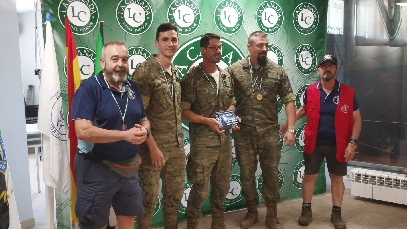 Participantes del IV Open Ciudad de Badajoz de Tiro Olímpico