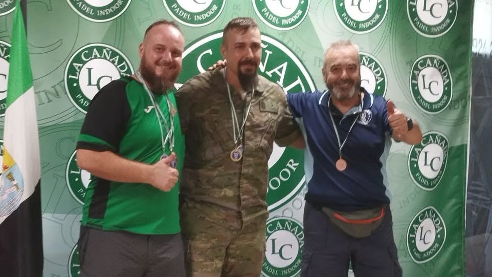 Participantes del IV Open Ciudad de Badajoz de Tiro Olímpico