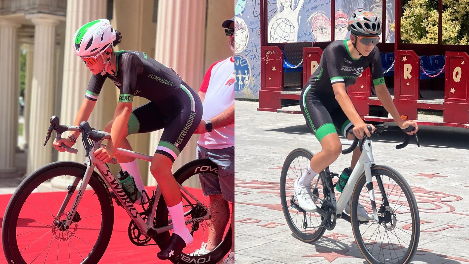 Selección extremeña en el Campeonato de España Escolar de ciclismo