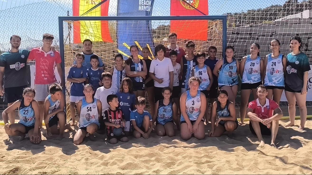 Balonmano playa Alburquerque