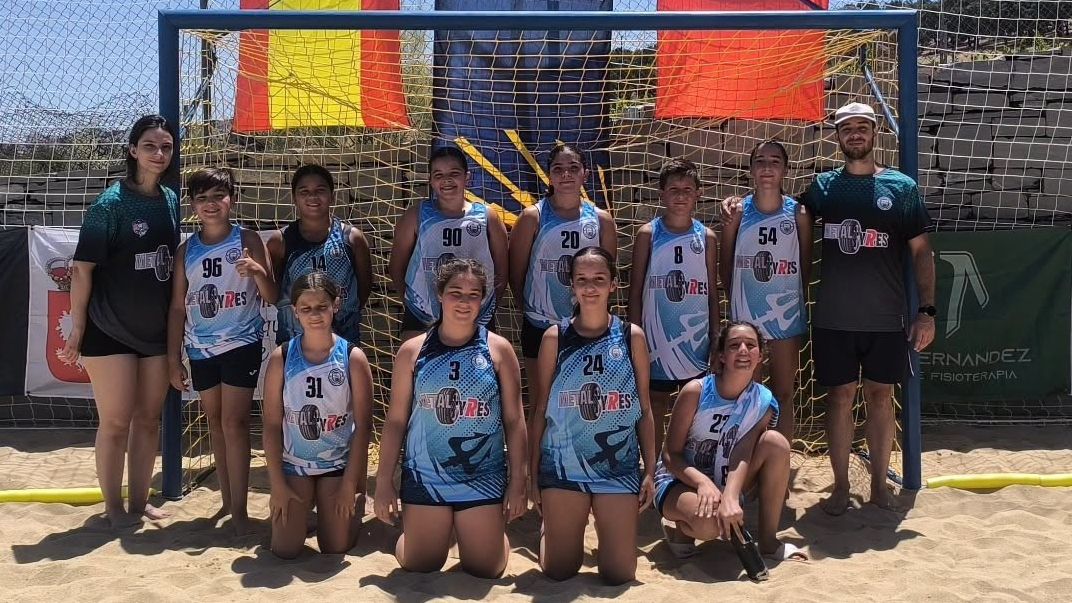 Balonmano playa Alburquerque