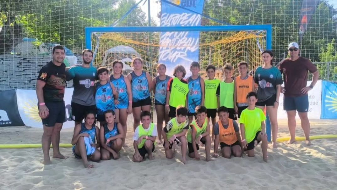 Balonmano playa Alburquerque