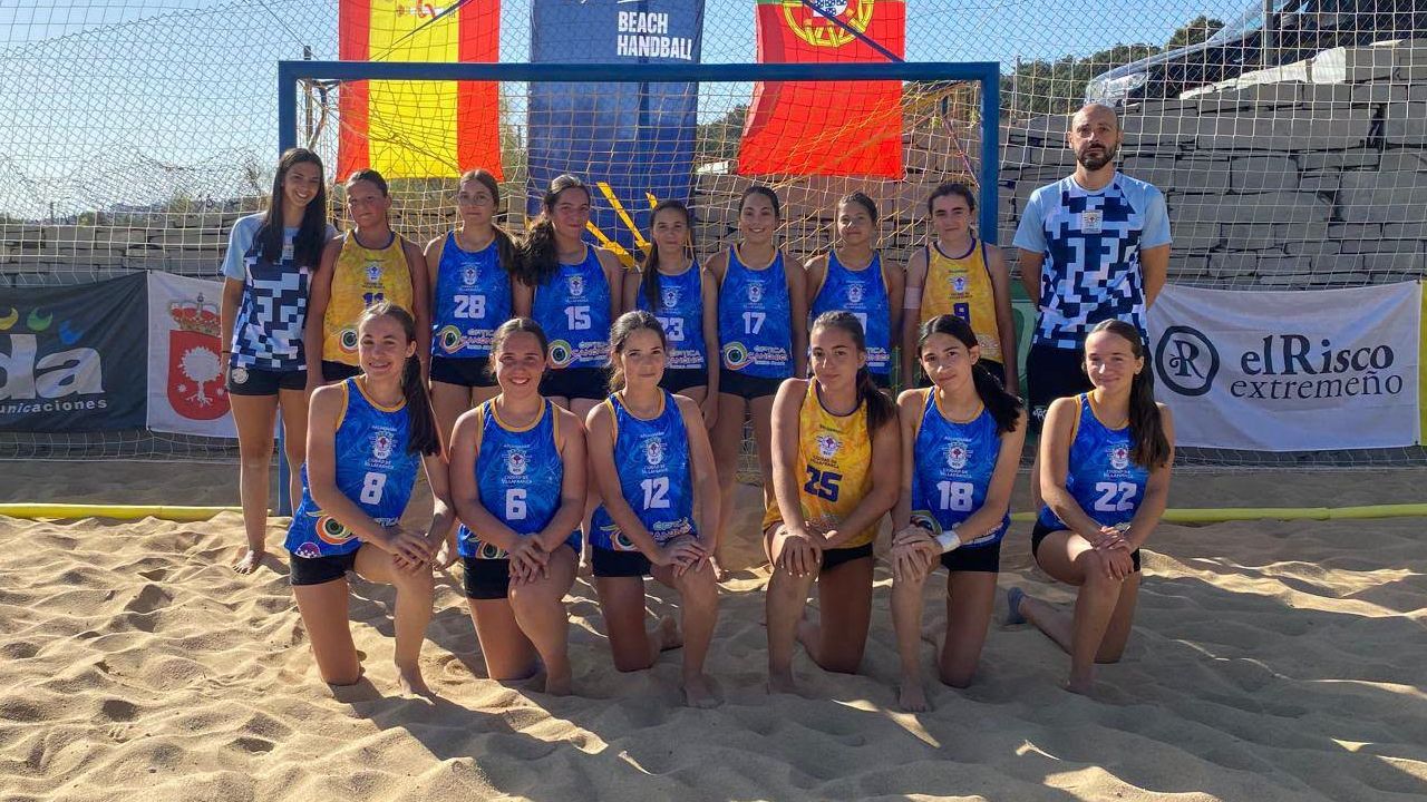 Balonmano playa Alburquerque