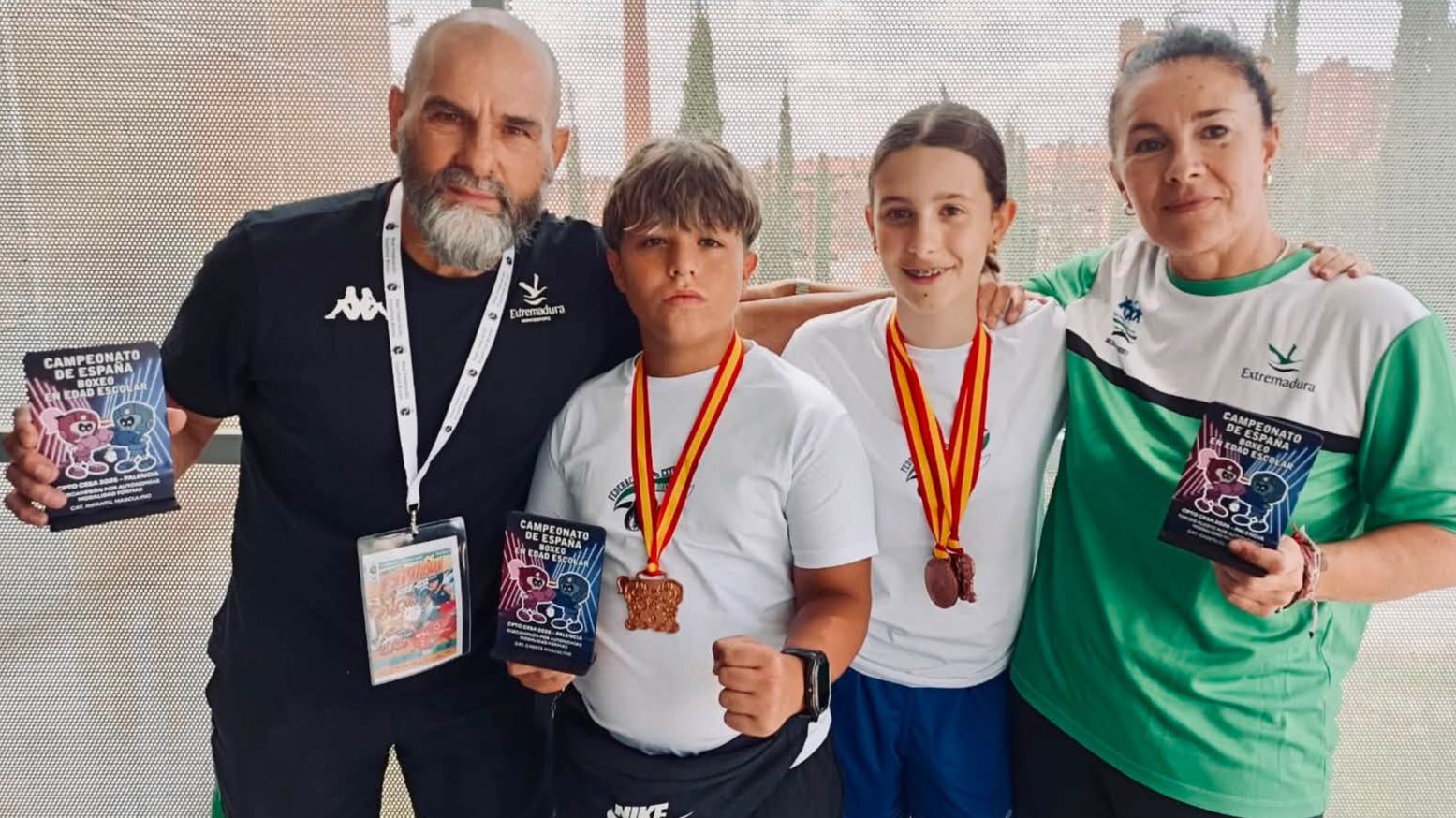 Selección Extremeña de Boxeo en los Campeonatos de España en Edad Escolar