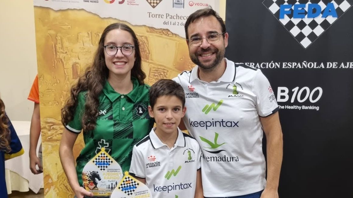 Canteranos del Club Magic Extremadura en el Campeonato de España de rápidas