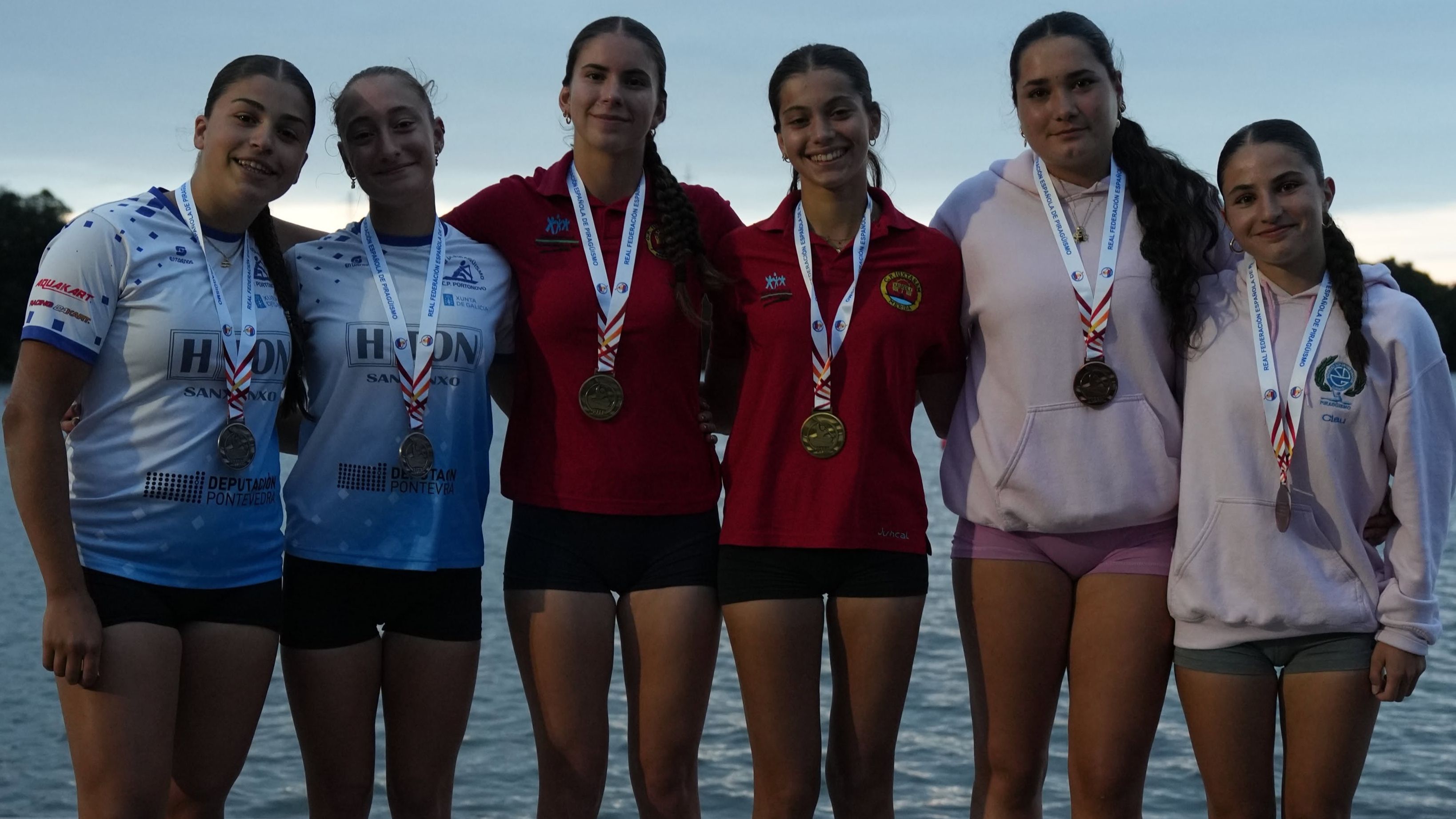 Palistas extremeños en el Campeonato de España de Sprint Olímpico de Trasona