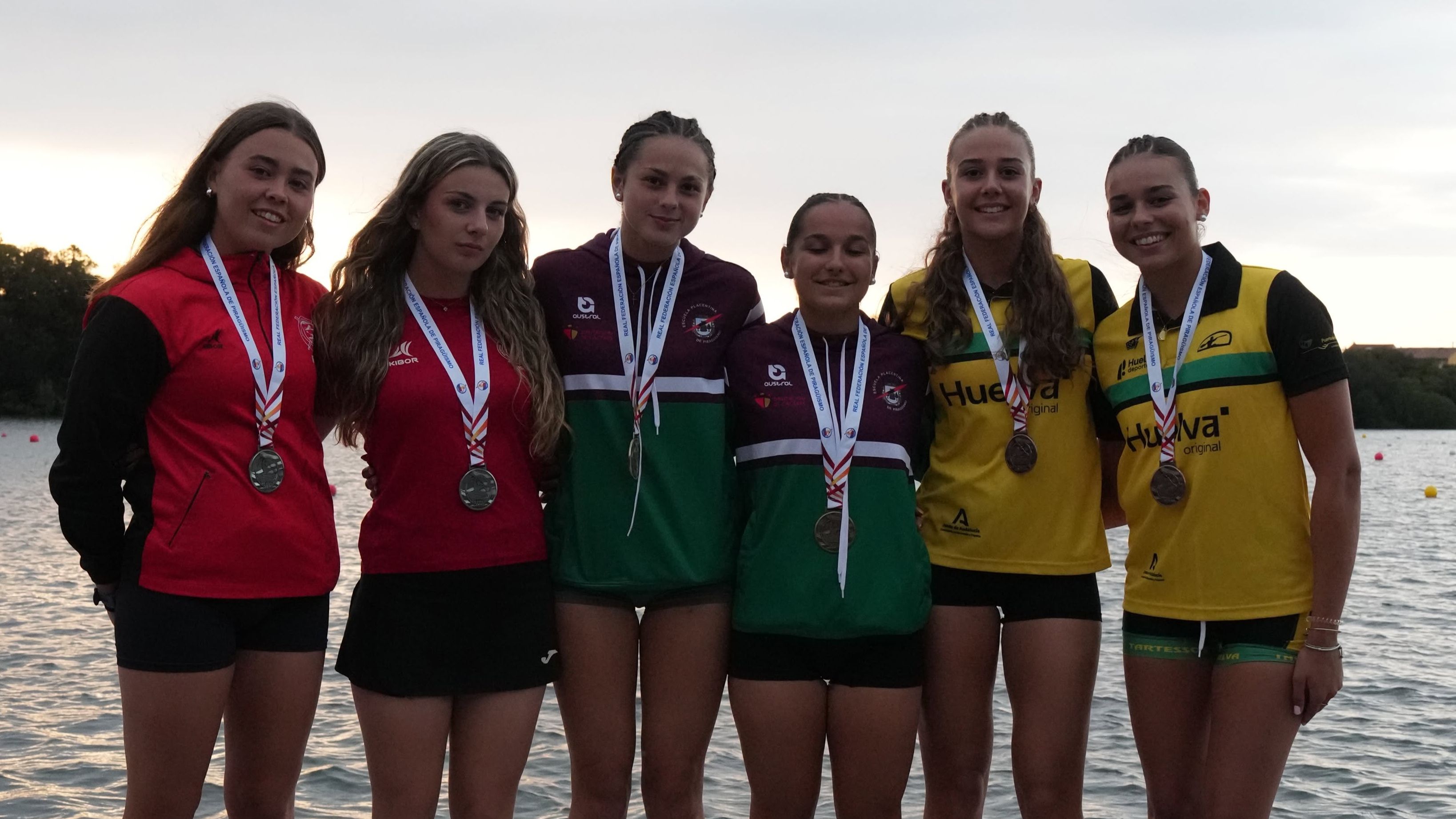 Palistas extremeños en el Campeonato de España de Sprint Olímpico de Trasona