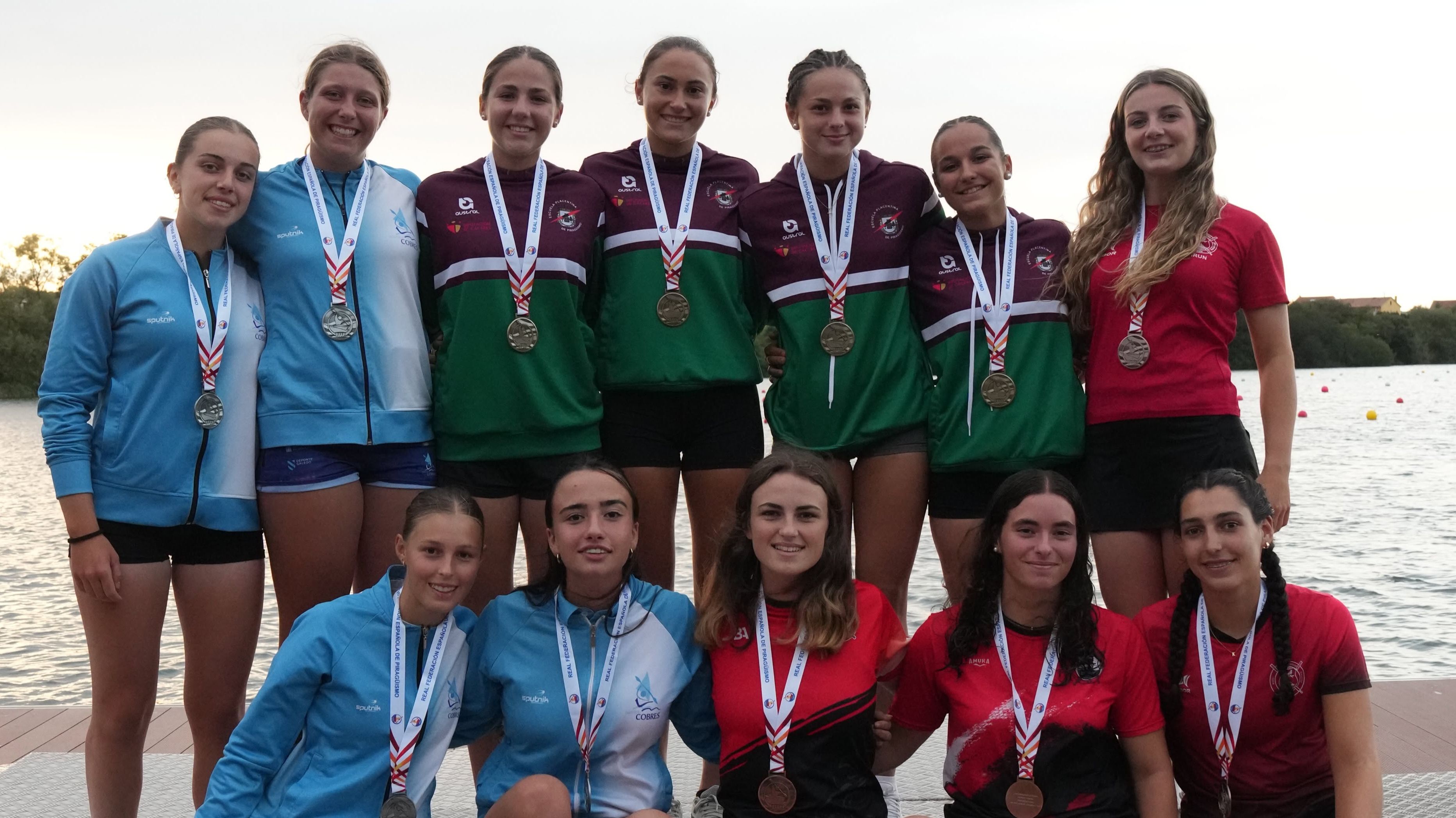 Palistas extremeños en el Campeonato de España de Sprint Olímpico de Trasona