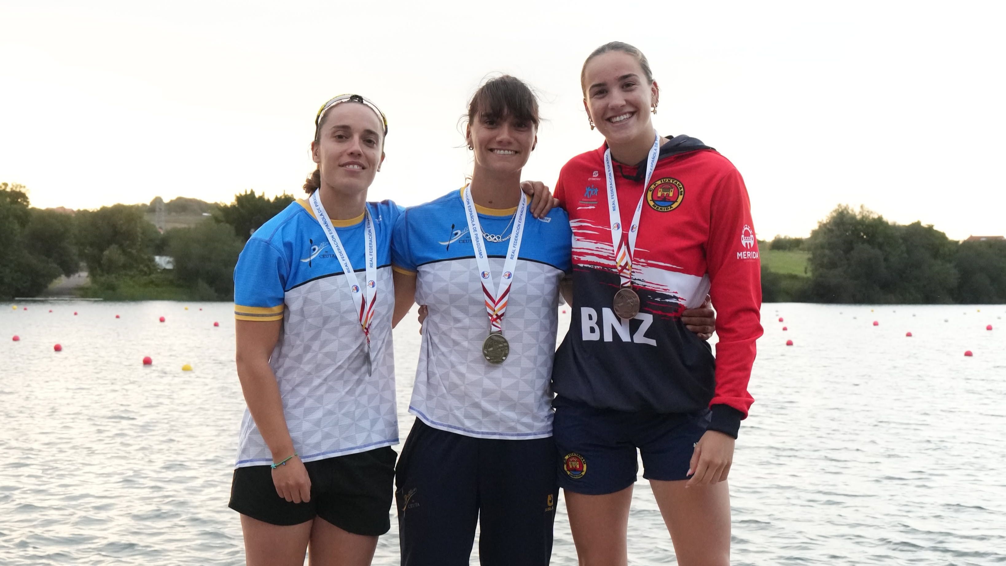 Palistas extremeños en el Campeonato de España de Sprint Olímpico de Trasona