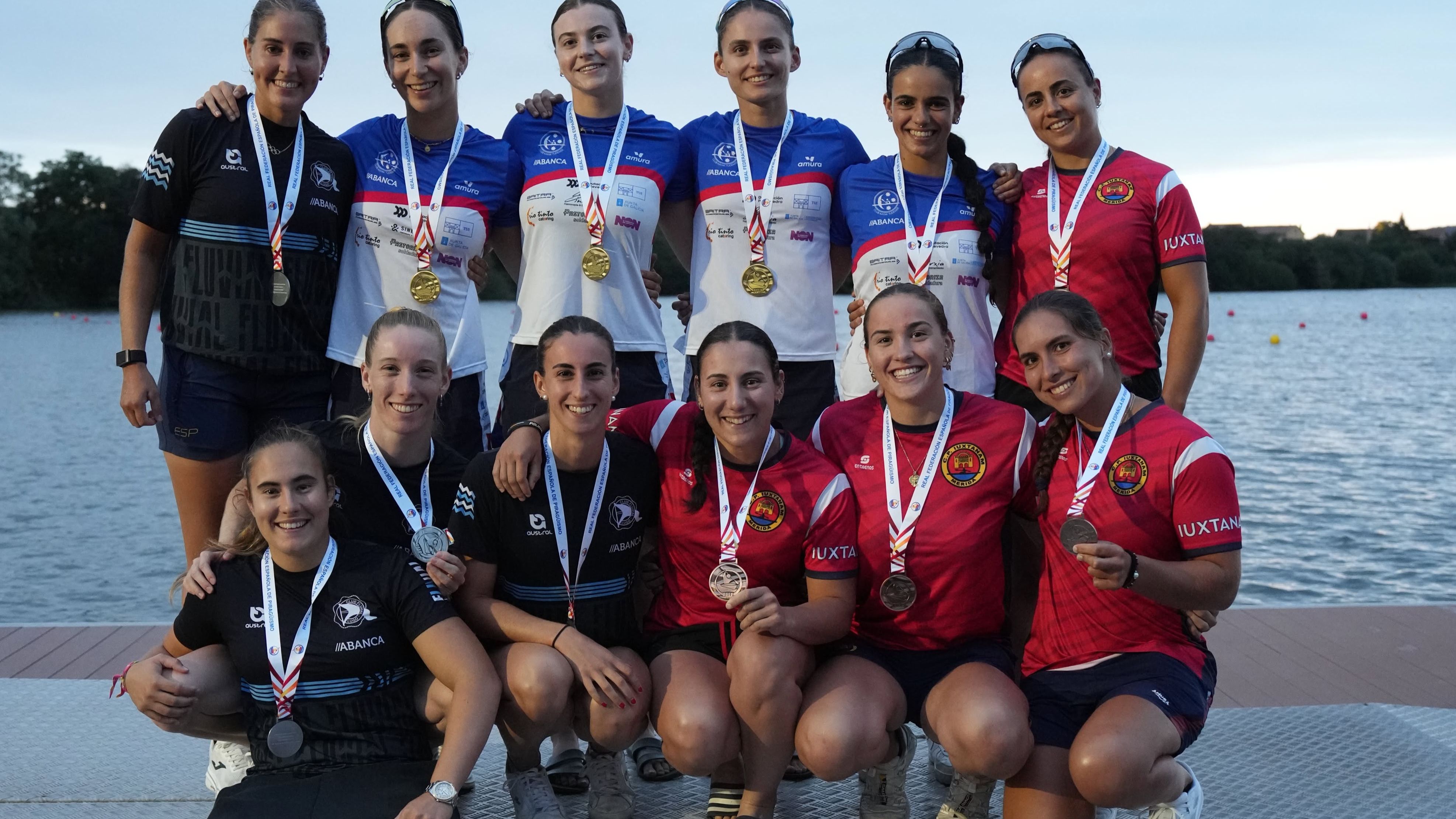Palistas extremeños en el Campeonato de España de Sprint Olímpico de Trasona