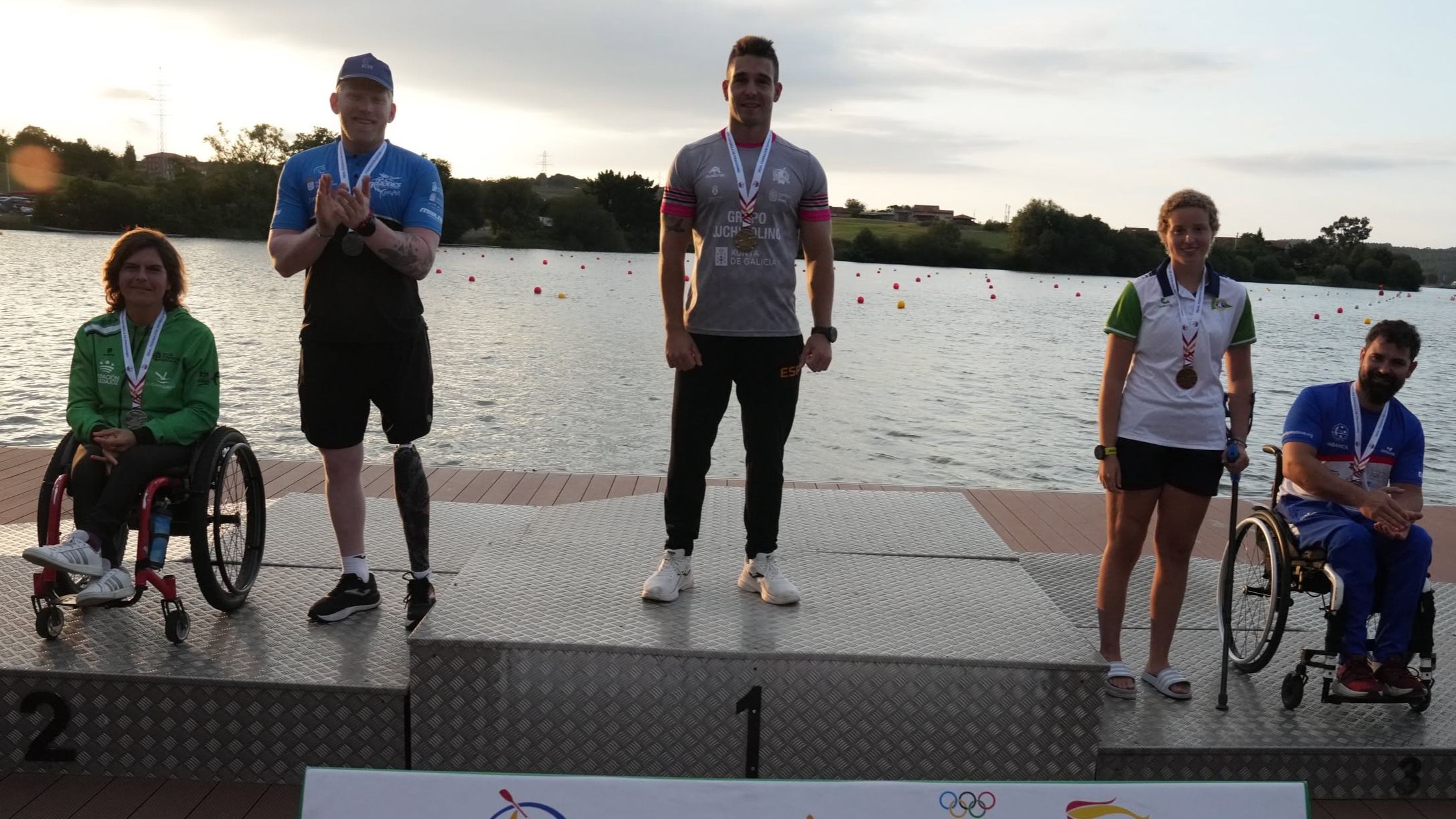 Palistas extremeños en el Campeonato de España de Sprint Olímpico de Trasona