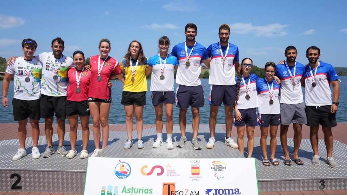 Palistas extremeños en el Campeonato de España de Sprint Olímpico de Trasona