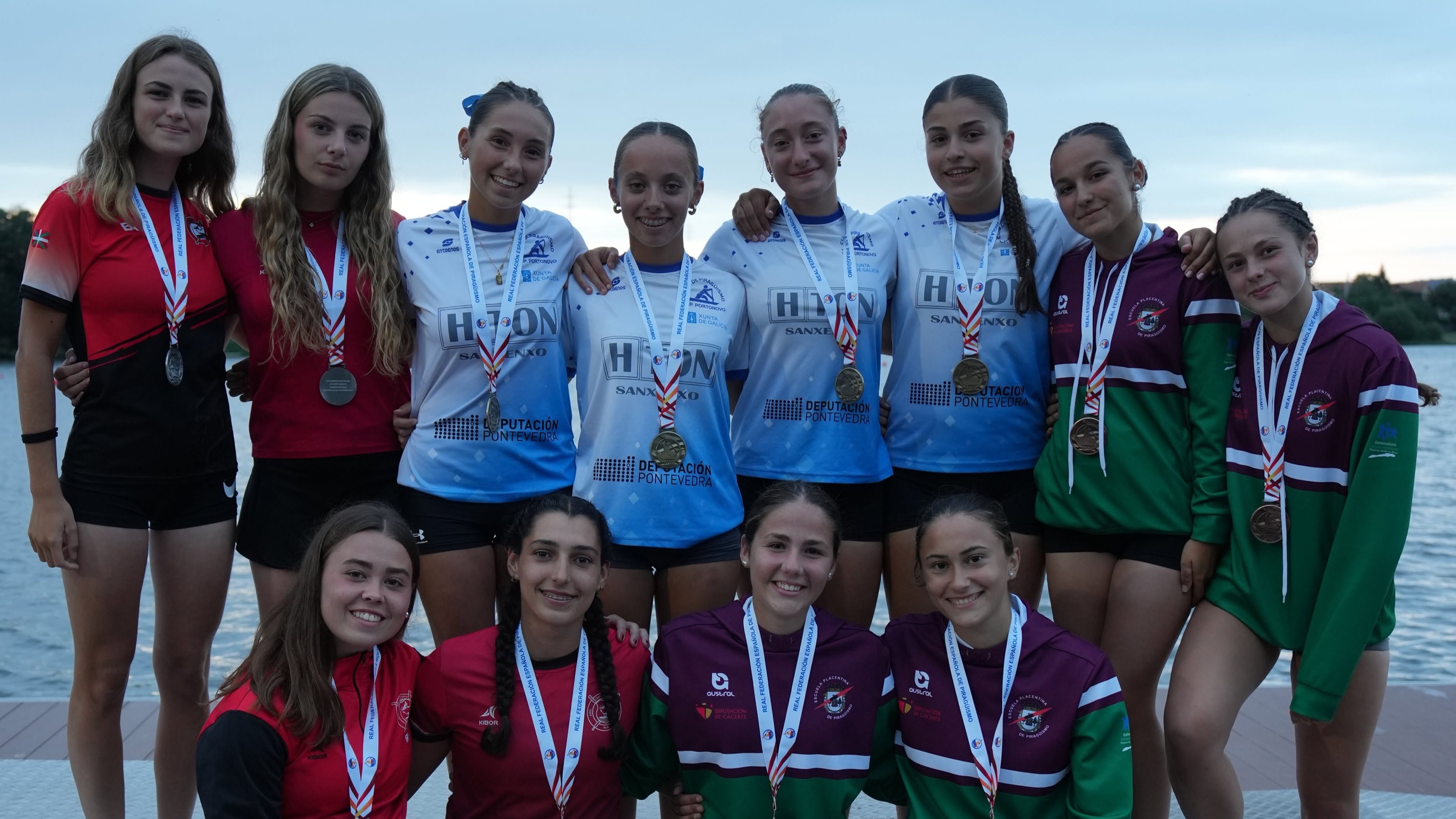 Palistas extremeños en el Campeonato de España de Sprint Olímpico de Trasona