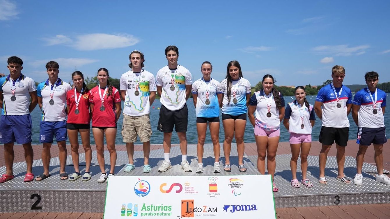 Palistas extremeños en el Campeonato de España de Sprint Olímpico de Trasona