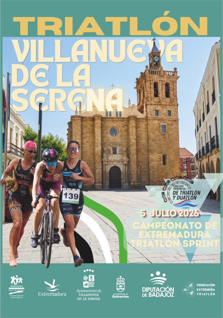 Presentación del Triatlón de Villanueva de la Serena 2026