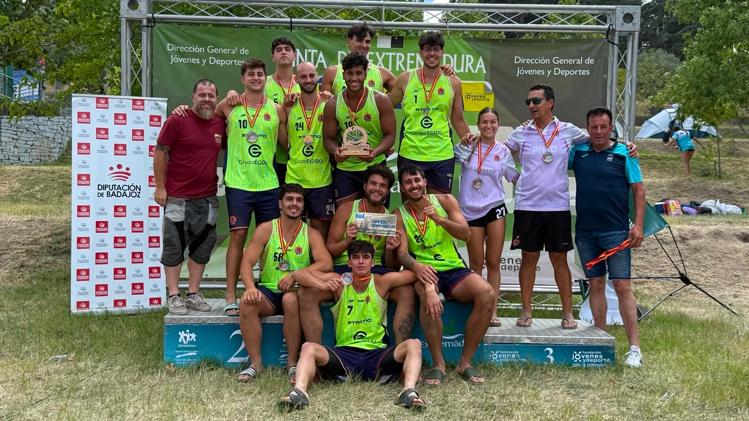 Balonmano playa Alburquerque