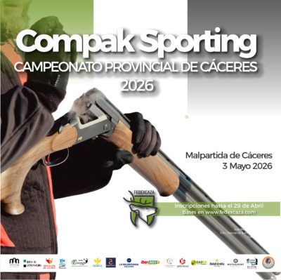 Imagen de una competición provincial de Compak Sporting en Jerez de los Caballeros