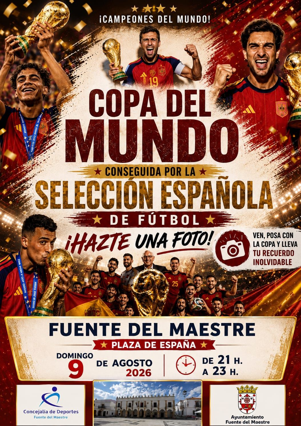 Cartel Copa del Mundo en Fuente del Maestre Agosto 2026.jpeg