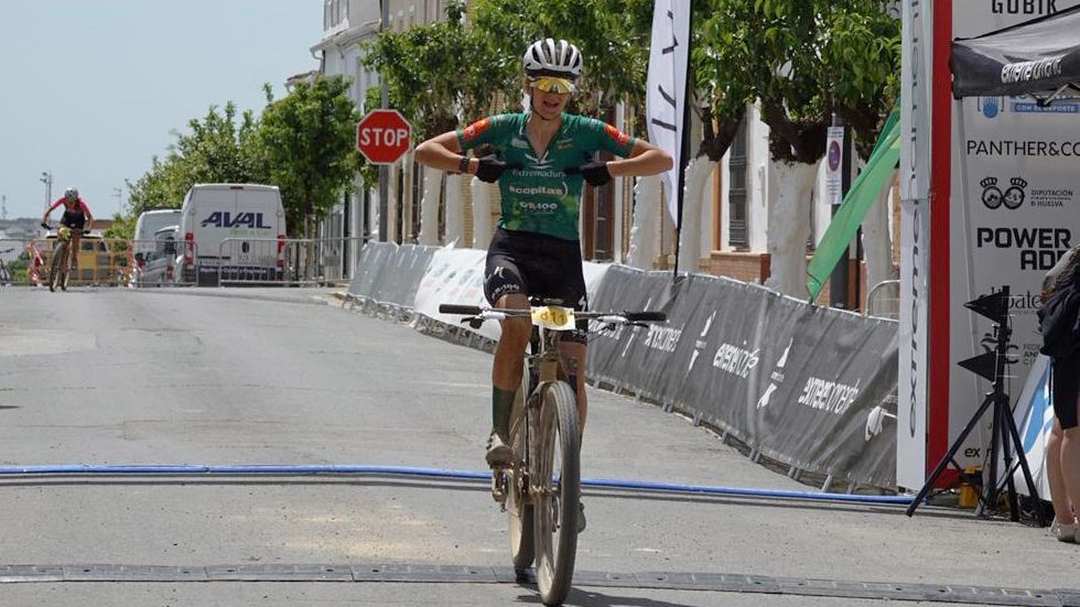 María Reyes Murillo durante el Campeonato de España de XCM sub23