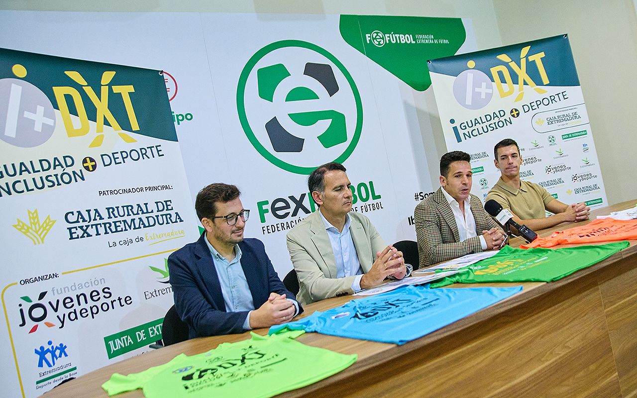Presentación del programa I+DXT de deporte e inclusión en Extremadura