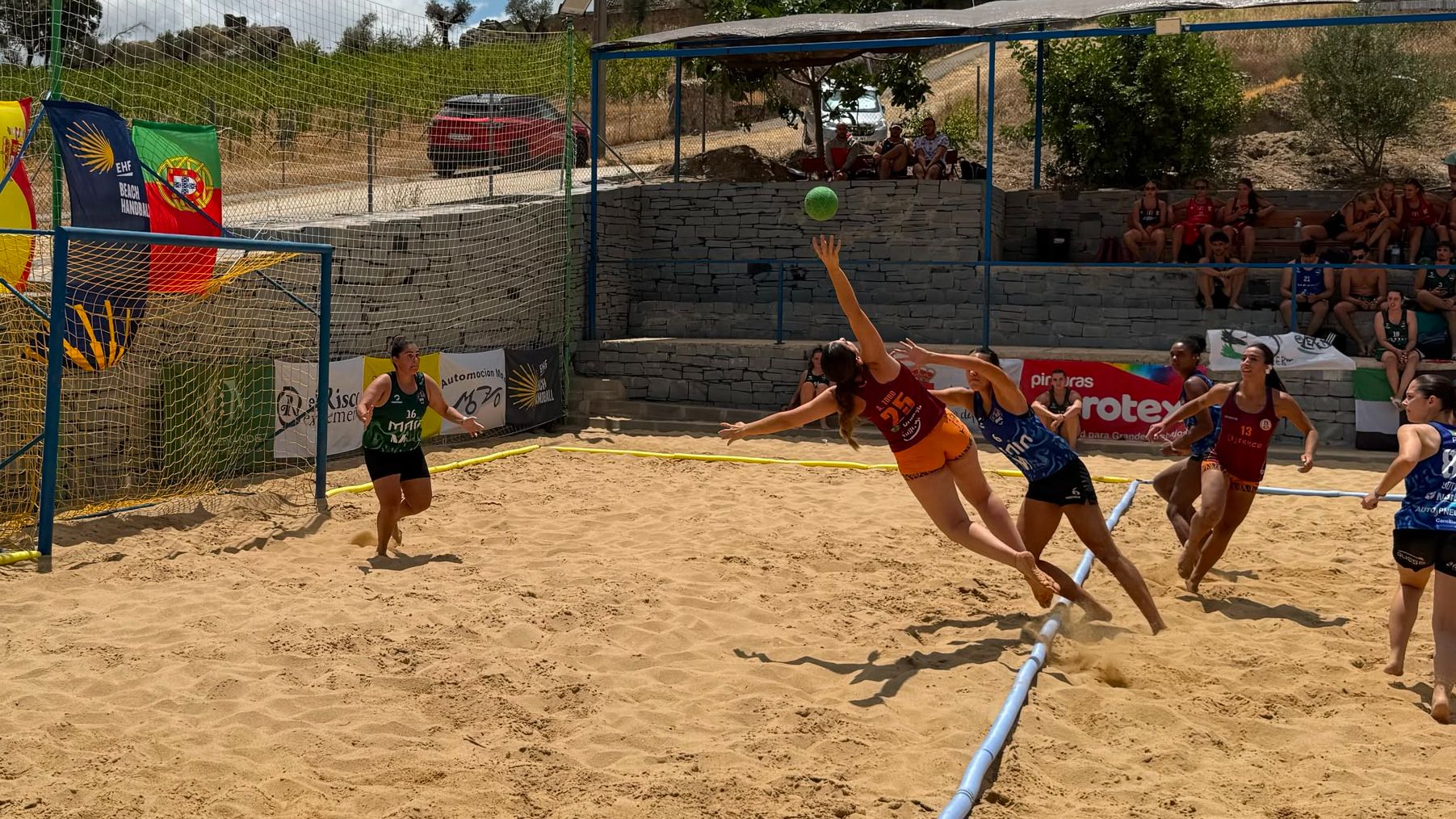 Balonmano playa Alburquerque
