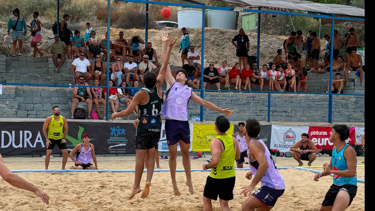 Balonmano playa Alburquerque