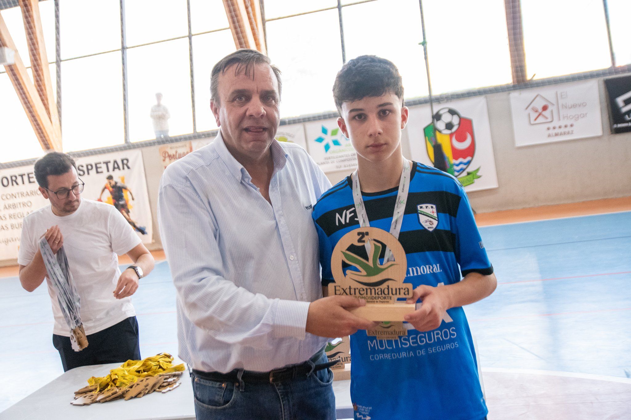 Final infantil entre Navalmoral FS y Tierras de Granadilla en Almaraz