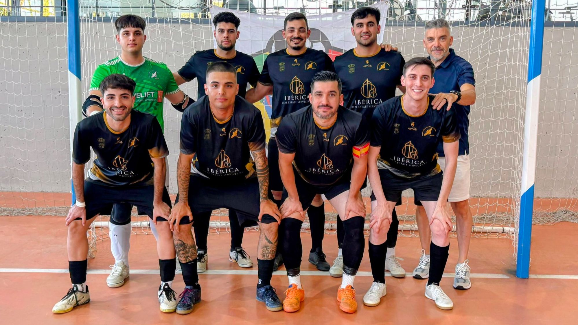 Jugadores de la AD Sierra de Aljibe de Alisesa.