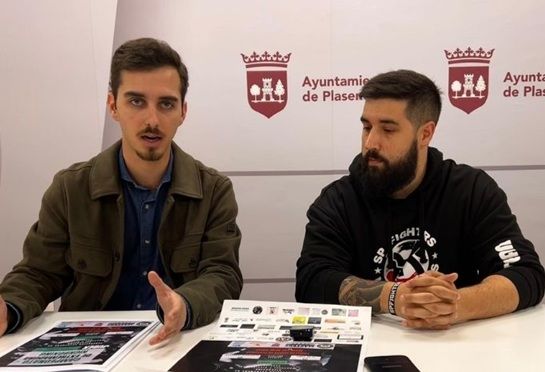 Presentación del Campeonato de Extremadura de Kickboxing en Plasencia