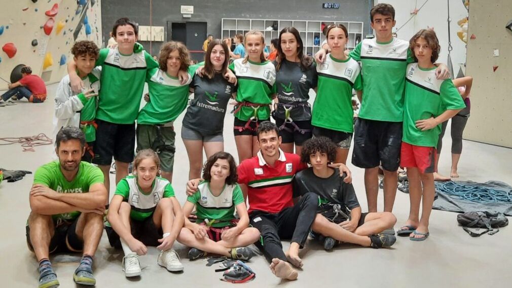 Selección extremeña convocada para el CESA de Escalada 2026
