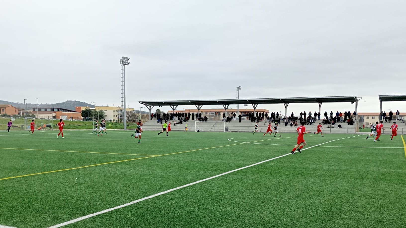 Partido de Liga Nacional Juvenil entre Cacereño A y Diocesano B