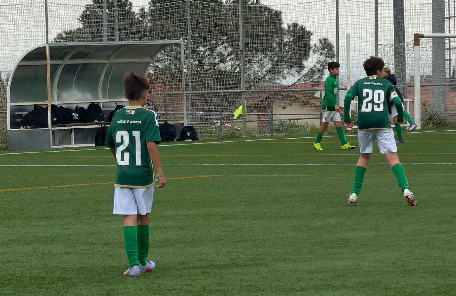 Encuentro de Segunda División Alevín Judex en el Manuel Sánchez Delgado