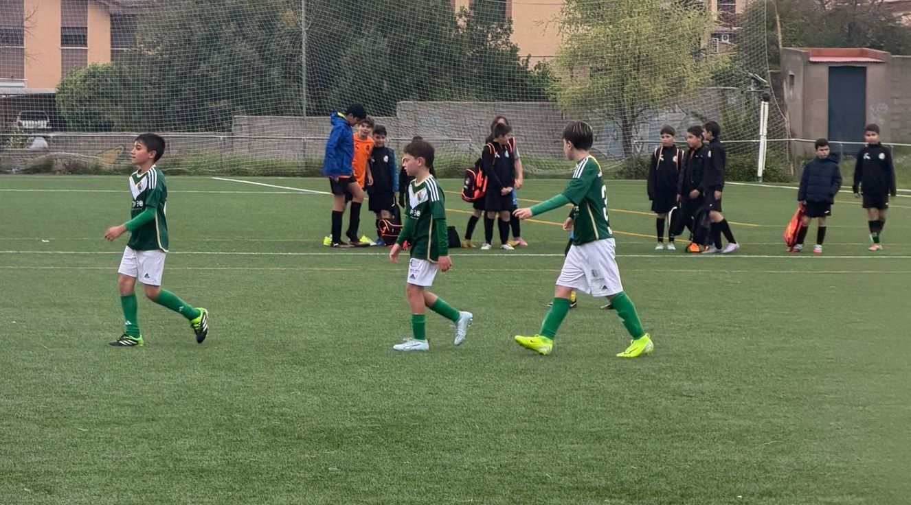 Encuentro de Segunda División Alevín Judex en el Manuel Sánchez Delgado