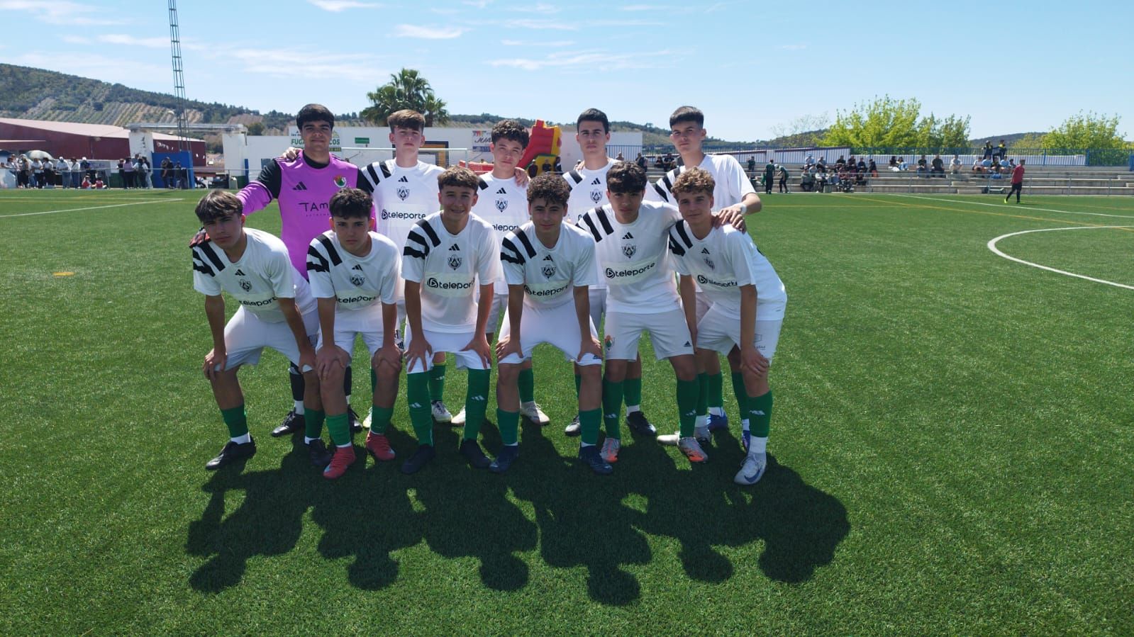 El Cacereño B cadete celebra su triunfo en el III Torneo Cantera Fernando Pacheco