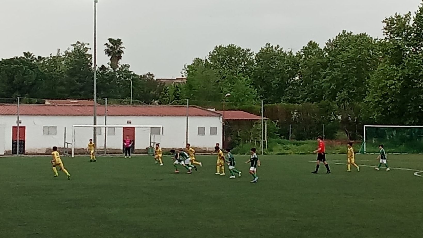 Acción del Atlético Romano-Cacereño Tambo A de la jornada 20 benjamín JUDEX