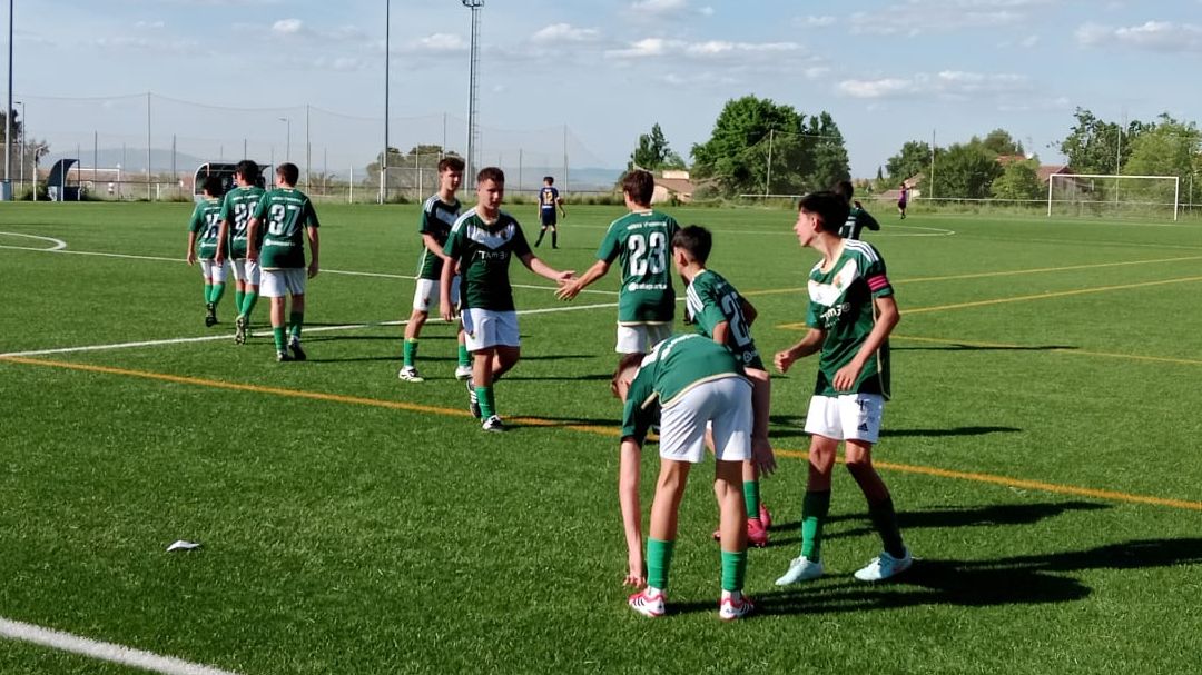 Partido entre Cacereño B y Moctezuma en la Segunda Extremeña infantil Judex