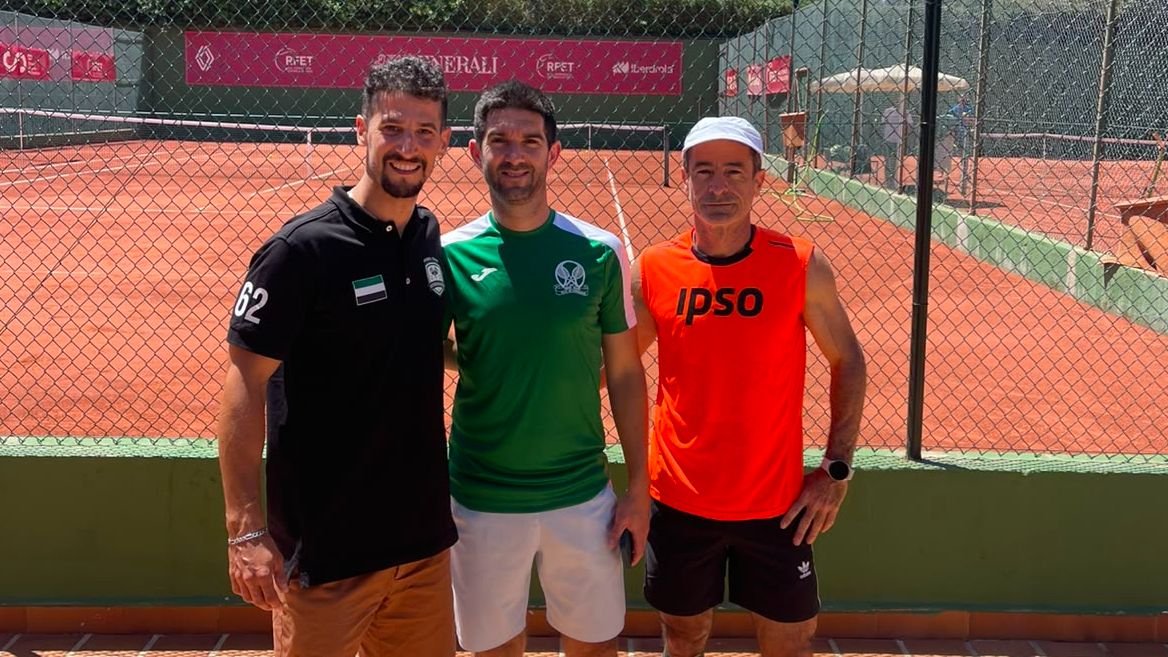 Representantes extremeños en el Campeonato de España de Veteranos de tenis