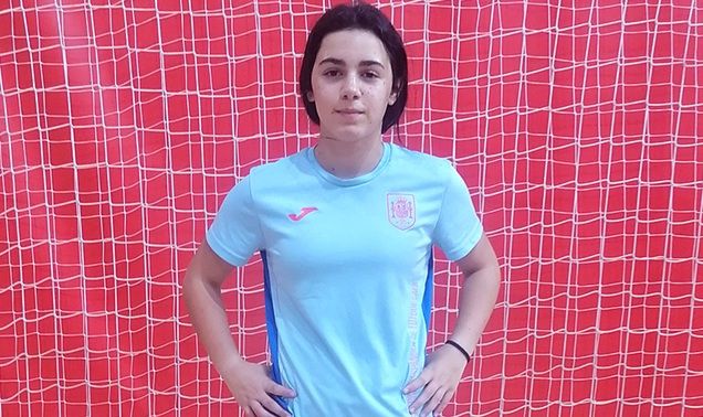 La extremeña Aurora Campos, convocada con la selección española sub-19 de fútbol sala