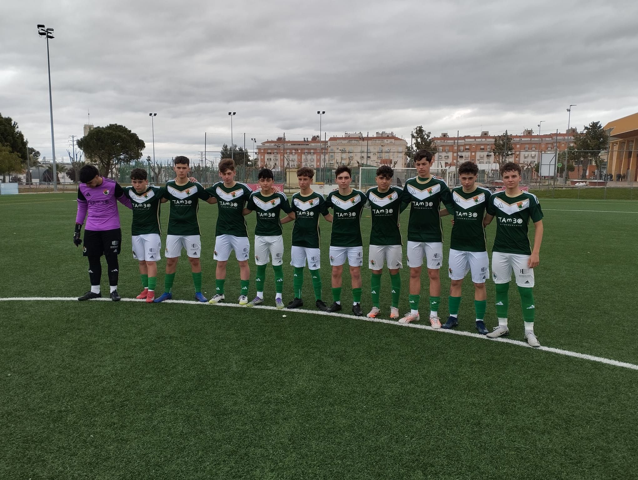 Partido entre Don Benito B y Cacereño en el Municipal Celestino Mera