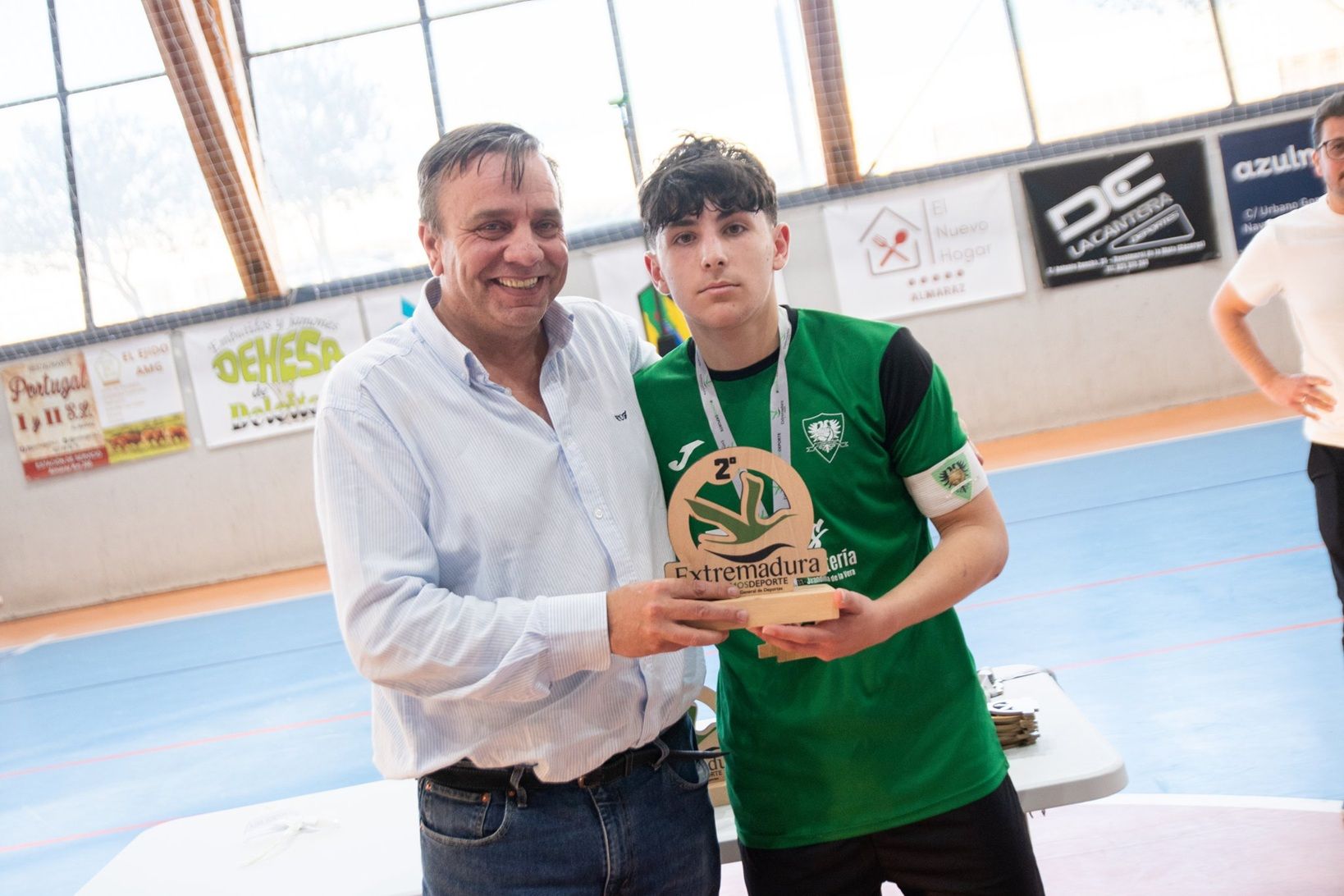 Final regional cadete entre ED Casareña y EF Jarandilla en Almaraz