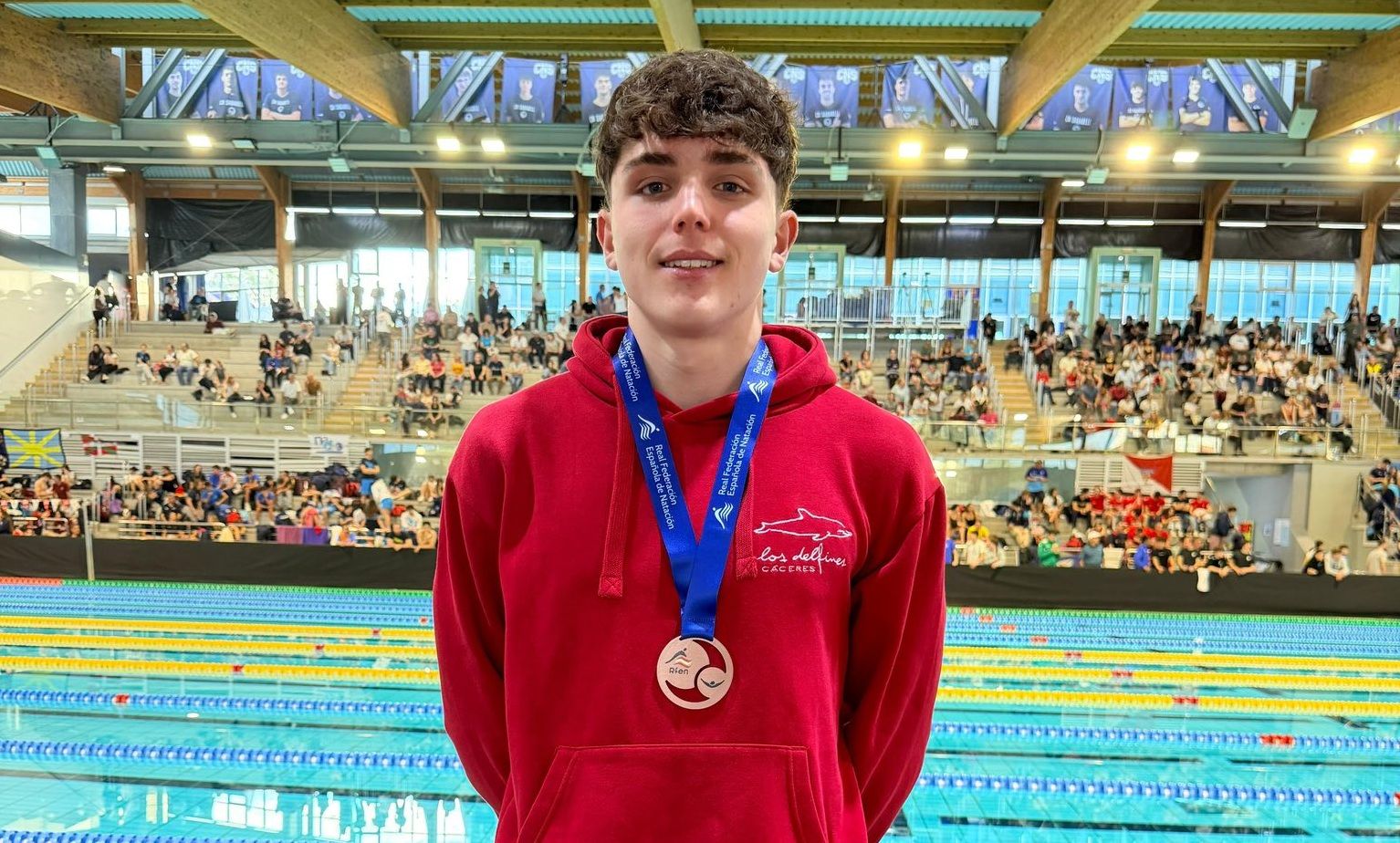 Carlos Pulido logra el bronce en 100 libres en el Open Junior y Absoluto