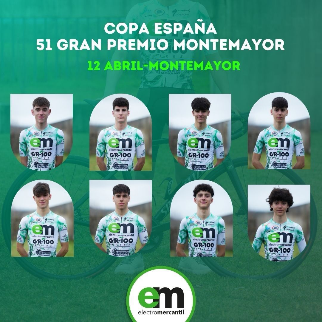 Corredores del Electromercantil-GR100 antes del Gran Premio de Montemayor